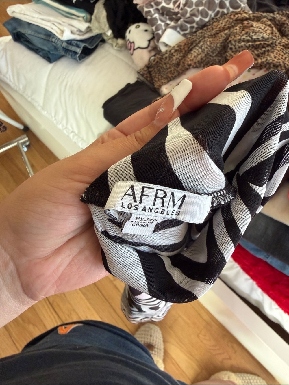 Zebra top - Picture 2 of 2